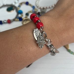 Elastic bracelet. Made with love for you.